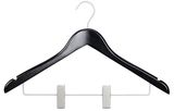 Hotel Ladies Wooden Hanger with Clips