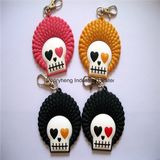 Plastic Soft PVC Key Chain with Keychain PVC Silicone Souvenir Key Chains