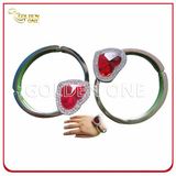New Design Anodized Bracelet Handbag Holder with Gitter