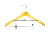 Wooden Coat Hanger and Pants Hanger for Display (YLWD-c8)