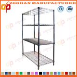 Chrome Adjustable House Metal Wire Display Shelve (ZHw167)