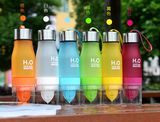 600-750ml Plastic or Glass Lemon Water Bottle