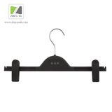 Cheaper Black Plastic Pant / Cloth Hanger for Shipping