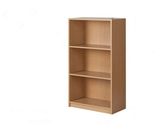 Wood Board Three Tiers Bookshelf