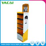 Store Retail Exhibition Paper Floor Display Rack