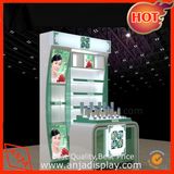 Wall Mounted Cosmetic Display Cabinets with Lights