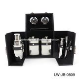 Leather Wine Bottle Holder Travel Case Display Rack Wine Accessories