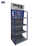 Tools Display Shelf, Display Rack with Advertisement Board