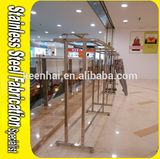 Keenhai Custom-Made 304 Stainless Steel Metal Clothes Display Rack