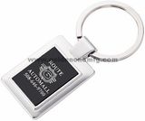 Custom Engraving Rectangle Metal Keyring