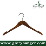 Vintage Color Wooden Hanger with Groove