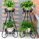 2016 New Design Garden Wrought Iron Flower Stand