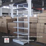 Perforated Panel Metal Supermarket Shelf/Supermarket Gondola Shelf