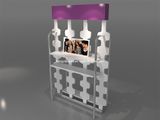 Slatwall, Wall Panel, Decoration Wall Panel, Display Shelf
