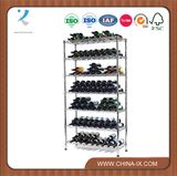 Floor Standing 7 Tier Stainless Steel Wine Rack