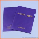 Plastic L Shaped A4 PP File Folder