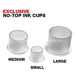 Plastic Tattoo Ink Cups with Base