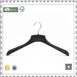 Hot Sale Gold Plastic Garment Hanger Black Plastic Hanger Design