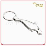 Custom Shark Shape Zinc Alloy Keychain with Bottle Opener