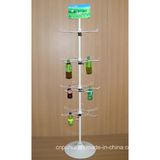 Metal Wire Floor Standing Bottles Rack (PHY1024F)