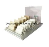 Counter Top Metal Sheet Acrylic Holder Decoration Custom Logo Iron Granite Tile Display Stand