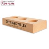 Tailor-Made Test Tube Counter Pine Display Rack