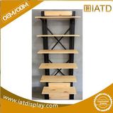 Pop up Wooden Storage Display Books Rack for Handbag/Wallet/Shoe