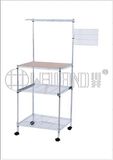 New Design DIY Chrome Steel Microwave Oven Rack (MS5545)