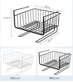 Multifunctional Over Door Storage Rack Kitchen Cabinet Drawer Organizer Basket Paper Towel Roll Holder Kitchen Storage