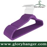Ultra Thin 5.0mm Velvet Hanger for Clothing