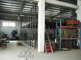 Mezzanine Storage Rack in Warehouse