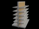 Steel and Wood Structure Supermarket Shelf (JT-A30)