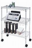Portable Adjustable DIY Office Wire Metal Rack (LD753590A3C)
