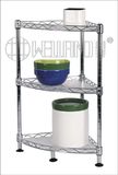Chrome Steel Wire Corner Rack for Kitcthen (TRI303045C3)