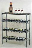 Hot Sale 4 Tiers Adjustable Flat Wine Metal Rack (CJ-A1099)