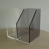 Custom Size Black Acrylic Brochure Holder Document Display