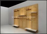 Slatwall Panel Clothing Hanger Wallboard Display Rack for Clothes Store Decoration