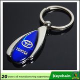 Blank Metal Keychain with Custom Epoxy Sticker Logo