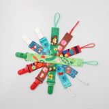 Wholesale Safe Baby Pacifier Soother Chain Holder Clip