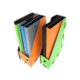 Document Paper Box Magazine File with Printed Cover