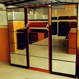 Hot Sale Big Available Space Mirror Shoe Cabinet