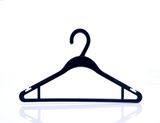 Chinese Supply Cheap White/Black Plastic Hanger