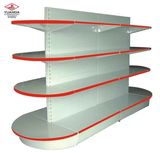 Double Sided Medium Duty Metal Store/Half Round Supermarket Shelf