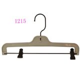 Wholesale Custom Brand Fashion Shop Plastic Clips Hangers for Pants