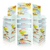 Customized Supermarket Cardboard Display Stand, Cardboard Shelf