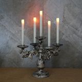 Decorative Home Goods Antique Metal Candle Holder