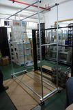 Metal Rolling Clothes Stand for Display