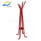 Hot Sale Bend Wood Four Hooks Vertical Coat Hanger