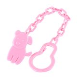 BPA Free Dog Shape Baby Pacifier Holder Chain/Dummy Holder