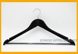 Customized Clothes Wooden Hanger with Hotel Logo